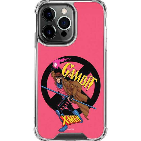 Marvel X-Men Gambit iPhone 16 Pro Max Clear Case